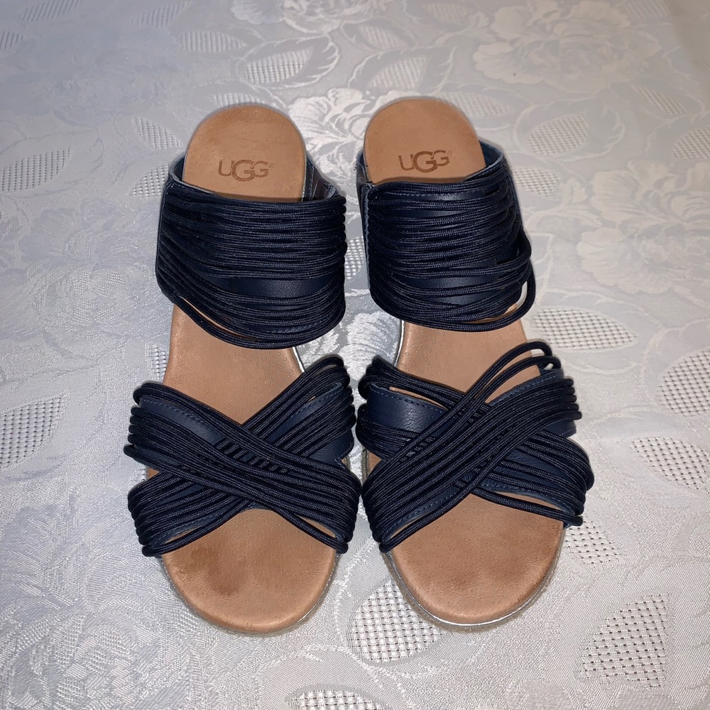 Ugg Australia Hilarie Racing Stripe Wedges